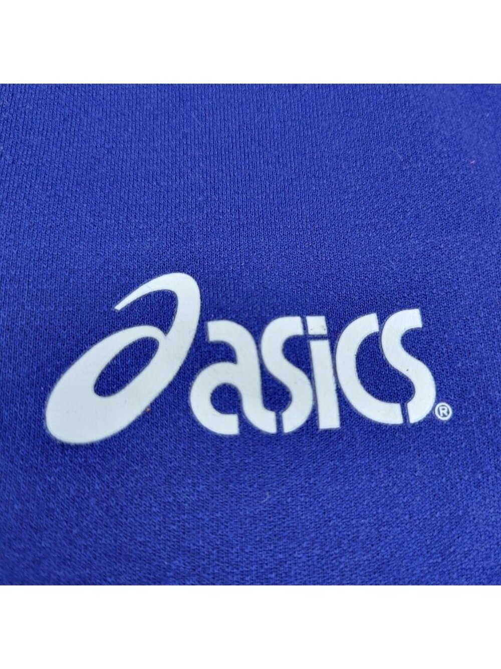 Asics Men's L Tank Top Athletic Training Workout Shirt Blue